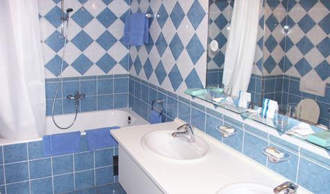Ванная номера Люкс. Санаторий Солнечный, г. Геленджик, с. Кабардинка