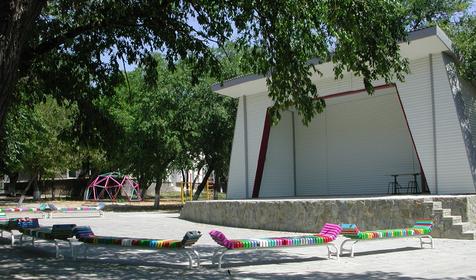 Летняя эстрада. Санаторий Солнечный, г. Геленджик, с. Кабардинка