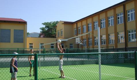 Спортплощадки. Санаторий Солнечный, г. Геленджик, с. Кабардинка