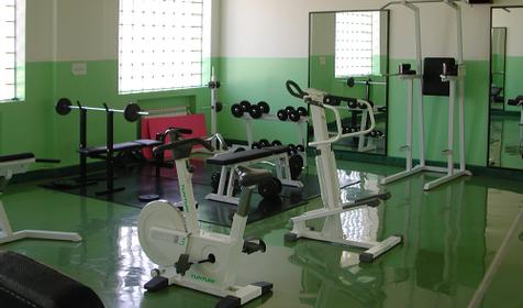 Тренажерный зал. Санаторий Солнечный, г. Геленджик, с. Кабардинка