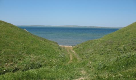 Дорога от дома к морю. Частное домовладение Дом у моря. Темрюкский район, п. Сенной