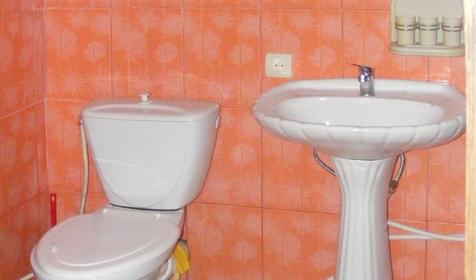 Санузел номера полулюкс. Частное домовладение Дом у моря. Темрюкский район, п. Сенной