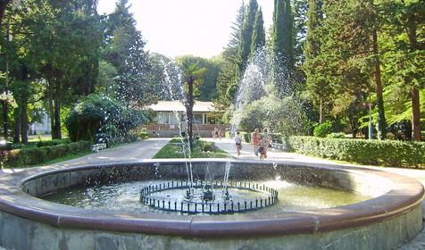 Территория. База отдыха Радуга, Туапсинский район, п. Небуг