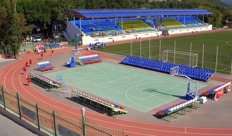 Стадион. Лагерь Смена. Анапа. Сукко