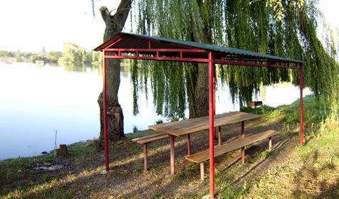 Рыболовный кемпинг Сосновый бор, Белореченский район, с. Новоалексеевское