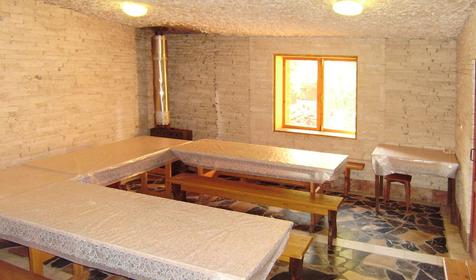 Столовая. База отдыха Вериют, Мостовской р-он, п. Никитино