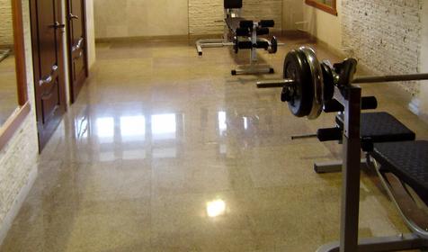 Спортзал. База отдыха Вериют, Мостовской р-он, п. Никитино