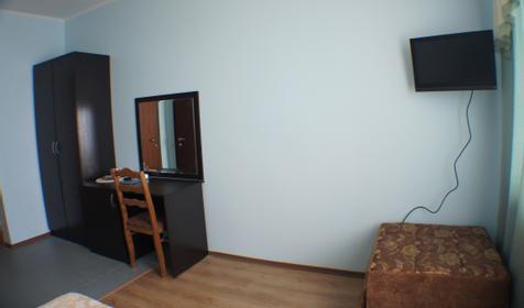 DBL (двухместный стандартный номер с видом на лес). Гостиница Олеся-Лоо, Лазаревский район, п. Лоо