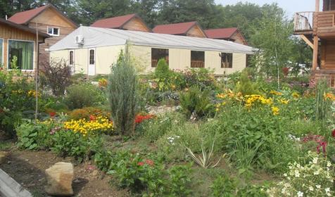 Шатер. ЭКОдеревня Цветочное море, Апшеронский район, х. Николаенко