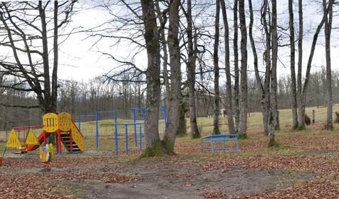 Детская площадка. ЭКОдеревня Цветочное море, Апшеронский район, х. Николаенко