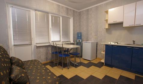 Номер Студия с кухней и балконом