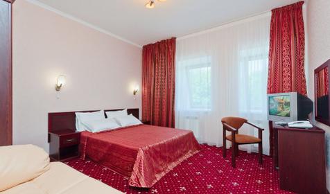 Двухкомнатный люкс без балкона. Пансионат Застава. Анапа