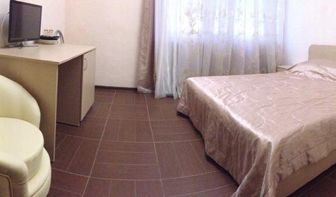 Однокомнатный стандартный номер. Гостиничный комплекс Метроклуб, г. Новороссийск, урочище Широкая балка