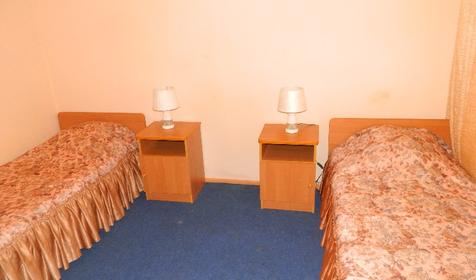 Двухместный стандарт в 5 и 6 корпусах. База отдыха Дельфин, Темрюкский район, п. Пересыпь