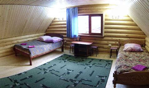 Стандарт трехместный. База отдыха Солнечная, Майкопский р-он, п. Каменномостский