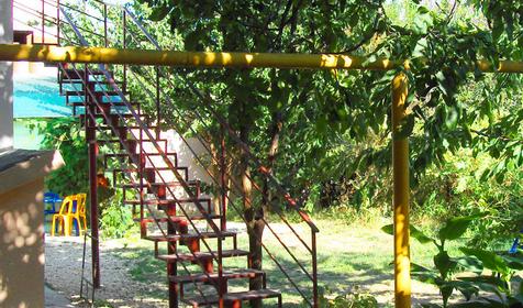 Территория. Гостевой дом СемьЯ у моря, г. Анапа, п. Витязево