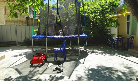 Территория. Гостевой дом СемьЯ у моря, г. Анапа, п. Витязево