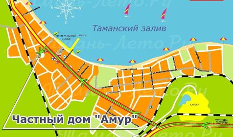 Частный дом Амур, п. Сенной, Темрюкский р-н