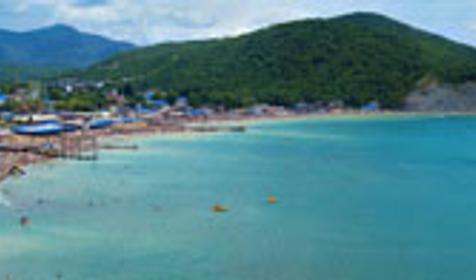 Архипо-Осиповка. Центральный пляж