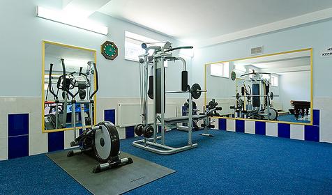 Тренажерный зал. Отель RS ROYAL, г. Анапа