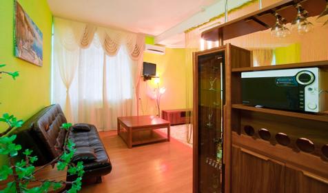 Номер Люкс однокомнатный. Гостевой дом Камчатка, г. Анапа, п. Джемете