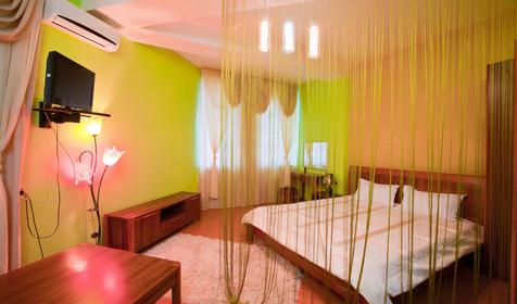 Номер Люкс однокомнатный. Гостевой дом Камчатка, г. Анапа, п. Джемете