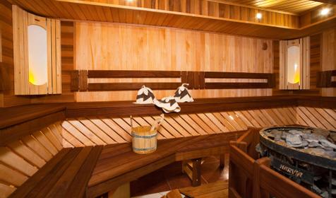 Парилка сауны. Гостевой дом NIRVANA, п. Сукко