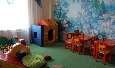 Детская площадка. Пансионат Рябинушка, г. Анапа