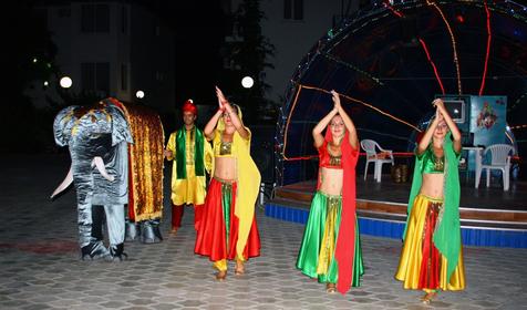 Анимация. Санаторий Рябинушка, г. Анапа