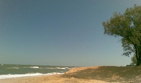 Пляж, г. Темрюк, ст-ца Голубицкая