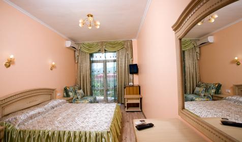 Двухместный полулюкс. Гостиница Прометей, корпус 4, с. Дивноморское