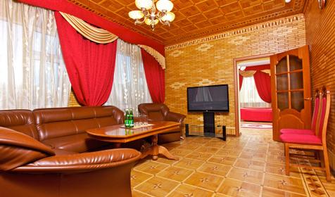 Двухкомнатный люкс. Отель Корона, г. Краснодар