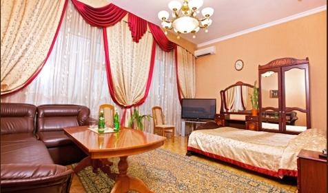 Однокомнатный люкс. Отель Корона, г. Краснодар