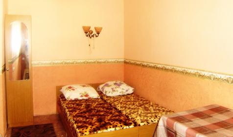 Двухместный номер. Гостевой дом по ул. Бондаревой, 11/1. Сочи, Темрюкский р-н, п. Пересыпь