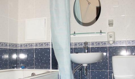 Санузел номера Люкс. Мини-отель Бухта радости, г. Анапа