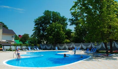 Бассейн. Отель Де ла Мапа, г. Анапа