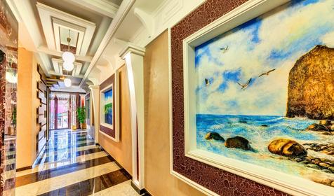 Холл. Отель Black Sea, г. Геленджик