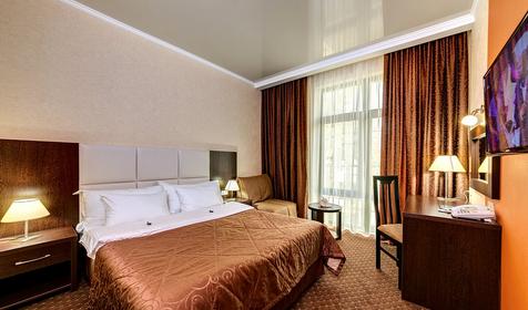 Номер Стандарт с балконом. Отель Black Sea, г. Геленджик