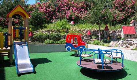 Детская площадка. Пансионат Светлана, Туапсинский район, с. Ольгинка