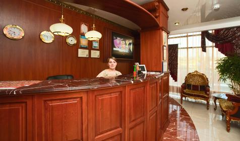 Ресепшн. Отель Барракуда, г. Геленджик