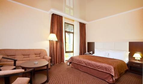 Номер Стандарт с балконом. Отель Black Sea, г. Геленджик