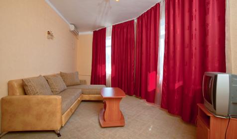 Двухкомнатный люкс. Гостевой дом АРТиКА, г. Анапа, п. Витязево