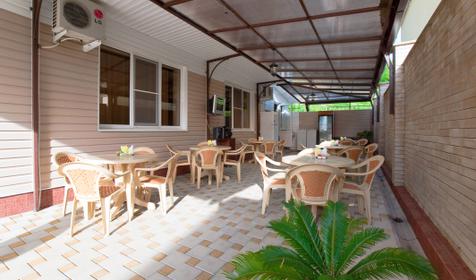 Столовая. Гостиница Лили, г. Сочи, Лазаревский район, п. Лоо