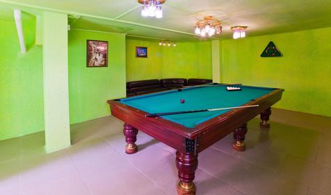 Бильярд. Пансионат Южная ночь. Сочи. Вардане