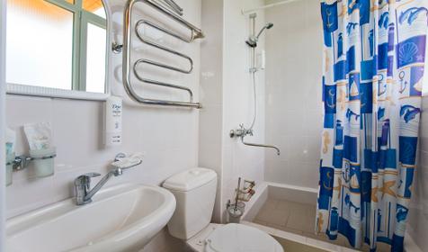 Двухместный номер ПК с балконом. Пансионат Южная ночь. Сочи. Вардане