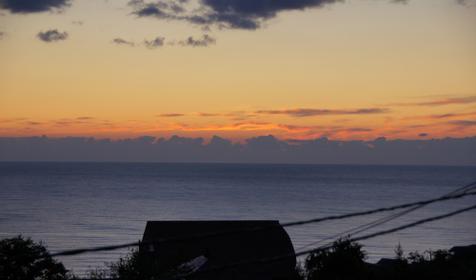 Вид с террасы. Гостевой дом АлексАндрия, п. Лоо