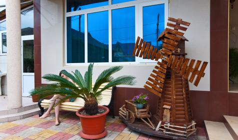 Территория. Отель Эдельвейс, г. Сочи, Адлерский район