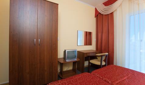 Стандарт двухместный в корпусе (с дополнительным местом) . Санаторий Рябинушка, г. Анапа