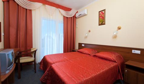 Стандарт двухместный в корпусе (с дополнительным местом) . Санаторий Рябинушка, г. Анапа