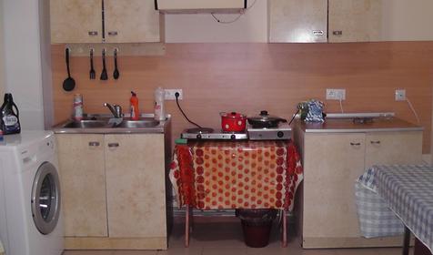 Кухня. Гостевой дом Невский, г. Ейск